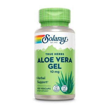 Алое, Aloe Vera Gel 10mg - 100 vcaps 2023-10-2124 фото
