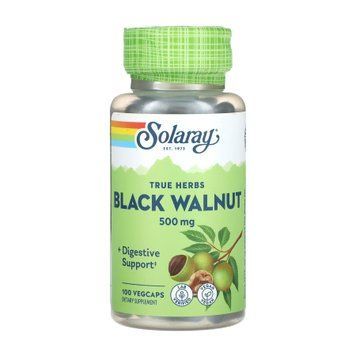 Чорний горіх, Black Walnut 500mg - 100 caps 2023-10-3421 фото