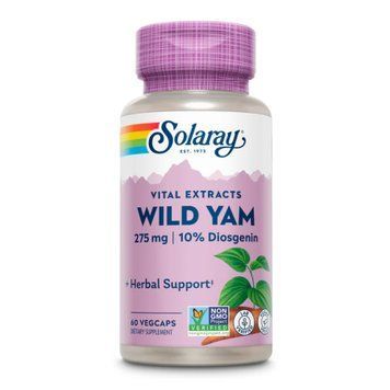 Екстракт кореня Дикого Ямсу, Wild Yam Root Extract 275mg - 60 vcaps 2023-10-4426 фото