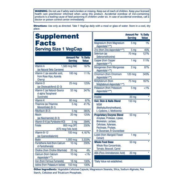 Мультивітаміни для жінок, Once Daily Woman Multi-Vitamin - 90 vcaps 2023-10-2419 фото