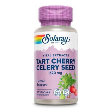 Комплекс для суглобів, Tart Cherry & Celery Seed 620mg - 60 caps 2023-10-5693 фото