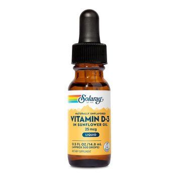 Вітамін Д3, Vitamin D-3 25mcg - 14.8 ml 2024-11-0252 фото